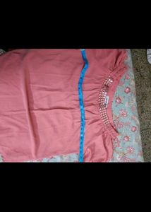 Peach Off-Shoulder Party top in xl size