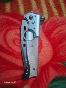 Silver Pocket Knife