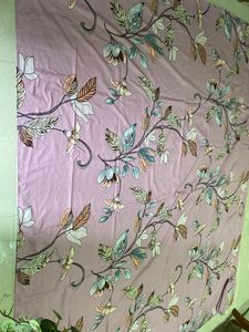 Floral Printed Double Bed sheet