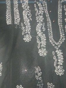Combo Of Black Short Tunic N Sling Bag