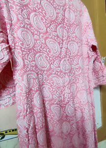 Loomster Women Cotton Anarkali Kurta Gown