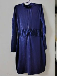 Blue Bodycon Dress