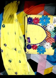 4 Dress Material Combo