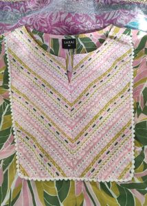 Floral Print Kurta Set