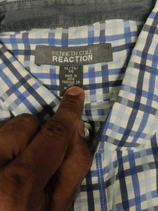 Reaction Kenneth Cole Men Casual Shirt.