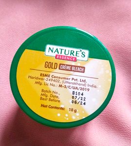 Gold Bleaching Cream -new