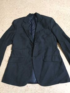 Navy Blue Blazer - Formal Style