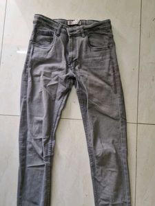 Gray Slim Fit Jeans