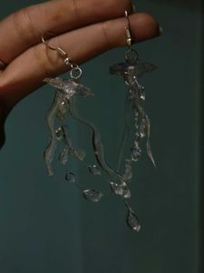 Resin Jellyfish Earrings