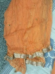 Orange Kurta Set