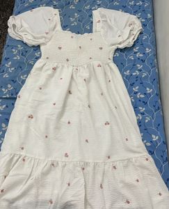 Long white dress
