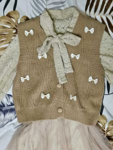 2-in-one sweater with Dress Set✨️🎀