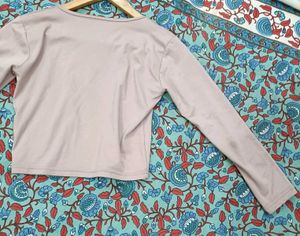 Unused Grey Lavender Top
