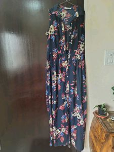 Floral Print Dress, Front Button Shrug Pattern