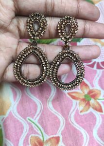 Sparkling  Teardrop Earrings