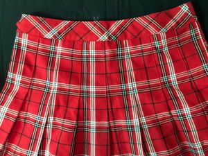 H&amp;M Checked Patterned Skirt
