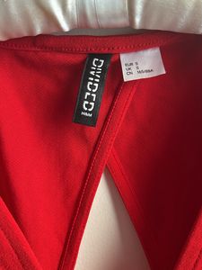 Red Cropped Top