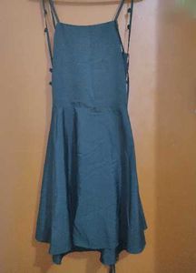 Elegant Black Skater Dress