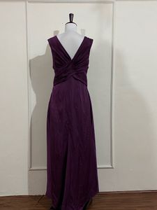 Elegant Purple Gown