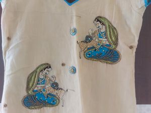 Silk Suit With Dupatta And Salwar