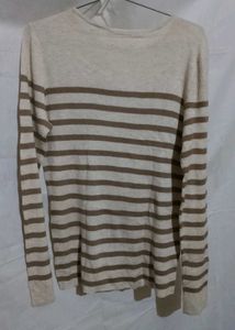 Striped Knit Top