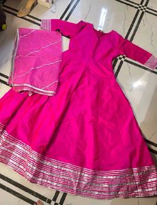 Pink Anarkali Suit