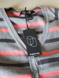 Striped Cardigan