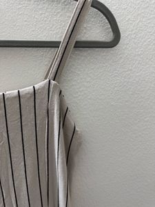 Ostin Striped Beige Jumpsuit