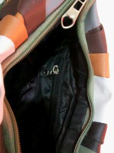 Color Block Shoulder Bag