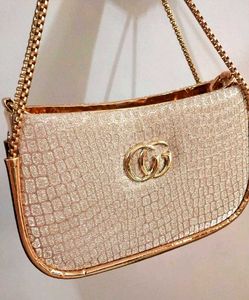 Gold Chain Shoulder Bag