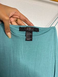 Blue Maxi Slip Dress