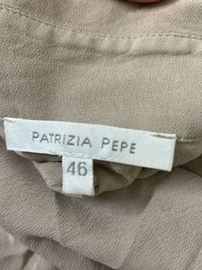 Old Money Patrizia Pepe Imported Beige  Shirt
