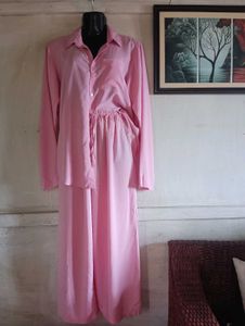 Vintage Pink Pajama Set