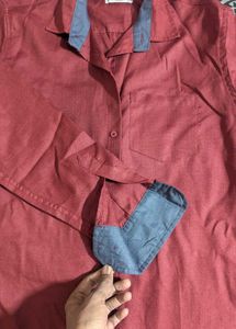 2 Shirts Combo - Solid Colours For Men