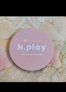 MyGlamm k.play highlighter -01 Ripe melon