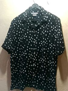 Zara Polka Dot Button-Down