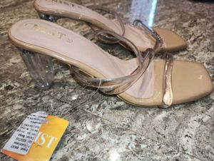 Clear Strap Heels