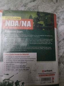 Arihant Pathfinder For NDA/NA Exam