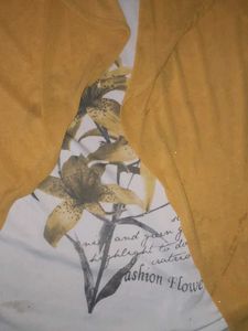Yellow Floral T-Shirt