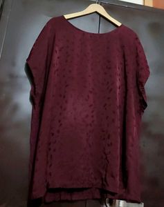 Mauve Color Top For Healthy Girl Or Women 48 Bust