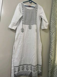 Elegant White Kurta