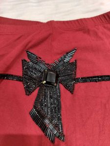 Designer Burgundy Skirt/tube dress ♥️🍒 NEW!!!