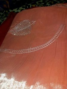 Stone Work Saree