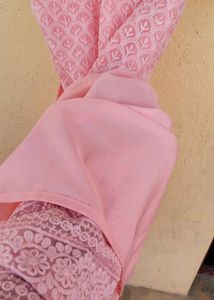 Pink and Blue Kurta Sets With Dupatta 🩷