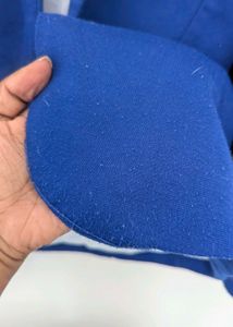 Bright blue Fitted Formal Blazer For Women