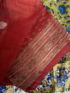 Red &amp; Gold Sari