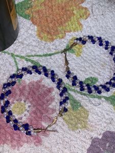 Beaded Hoop Earrings