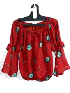 Floral Off-Shoulder Top