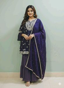 Elegant Embroidered Kurta Set