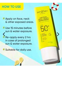 New Packed Sunscreen
